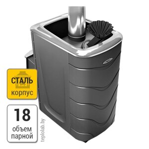 Термофор Гейзер 2014 Inox ДН ЗК антрацит печь банная стальная