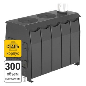 Везувий Комфорт 300 (ДТ-З) печь отопительная