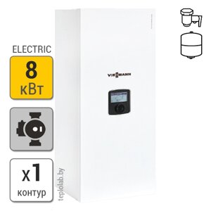 Электрический котел Viessmann Vitotron 100 VLN3 8 кВт, 220/380 В