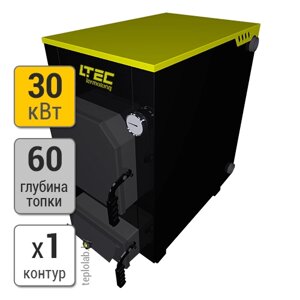 Стальной твердотопливный котел LTEC Termolong 30