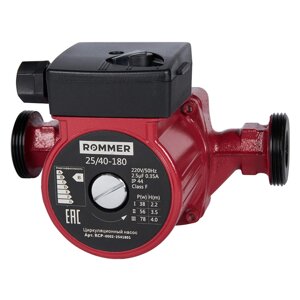 Rommer 25/40-180 насос циркуляционный, 220 В