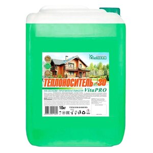 Теплоноситель EcoTherm VitaPro -30 ºС, 10 кг