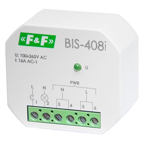Реле импульсное Евроавтоматика ФиФ BIS-408i от компании ООО «Лаборатория Тепла» - фото 1