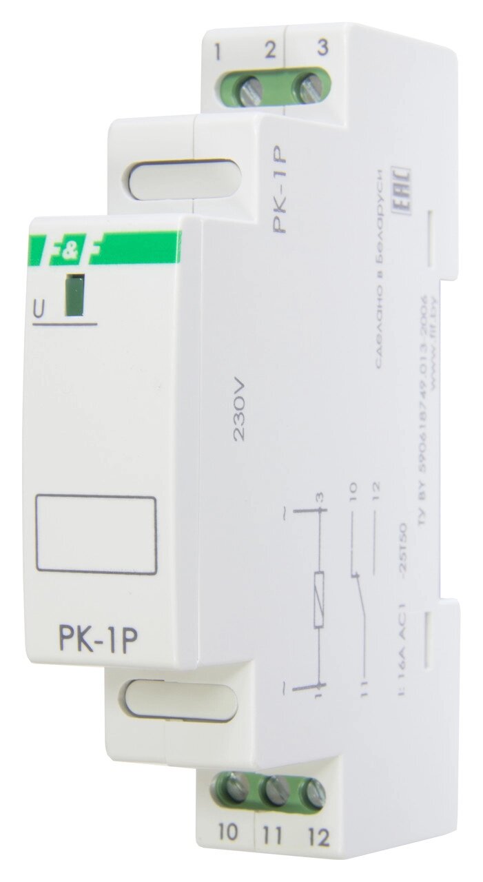 Реле промежуточное Евроавтоматика ФиФ PK-1P от компании ООО «Лаборатория Тепла» - фото 1