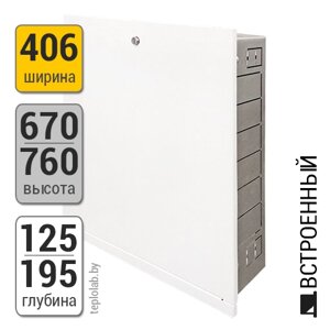 Шкаф коллекторный Uni-Fitt ШРВ-0