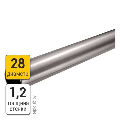 Труба из нержавеющей стали Valtec VT. INOX-PRESS 28x1,2 от компании ООО «Лаборатория Тепла» - фото 1