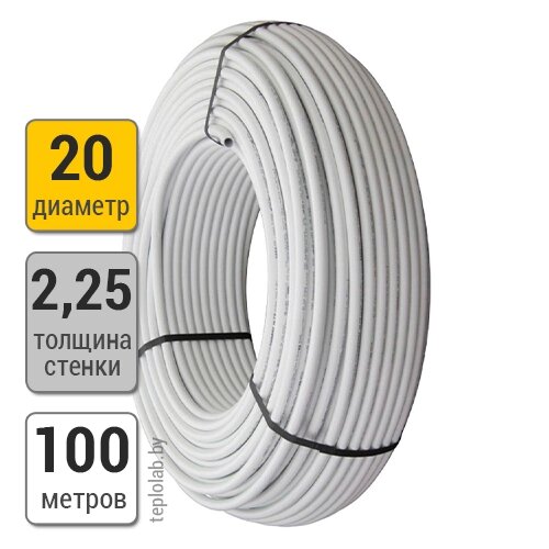 Труба металлопластиковая Maincor PERT/ALU/PERT 20x2,25 (100 м) от компании ООО «Лаборатория Тепла» - фото 1