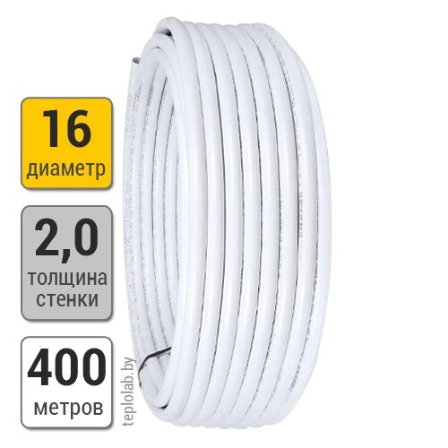 Труба металлопластиковая TDM Brass PEXb/AIU/PEXb 16x2,0 (400 м) от компании ООО «Лаборатория Тепла» - фото 1