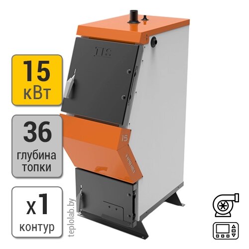 Твердотопливный котел TIS Comfort 15N от компании ООО «Лаборатория Тепла» - фото 1