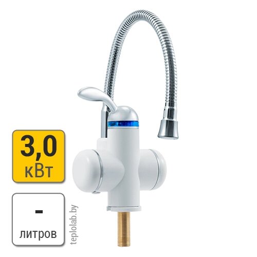 Unipump BEF-001-02 кран-водонагреватель проточный, 3 квт от компании ООО «Лаборатория Тепла» - фото 1