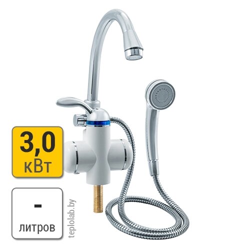 Unipump BEF-001-03 кран-водонагреватель проточный, 3 квт от компании ООО «Лаборатория Тепла» - фото 1