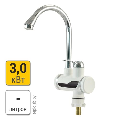 Unipump BEF-012-02 кран-водонагреватель проточный, 3 квт от компании ООО «Лаборатория Тепла» - фото 1