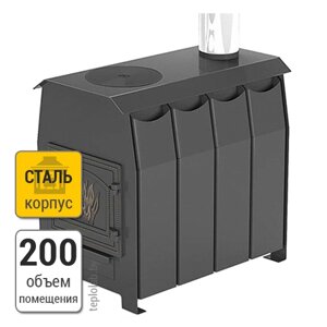 Везувий Комфорт 200 (ДТ-З) печь отопительная