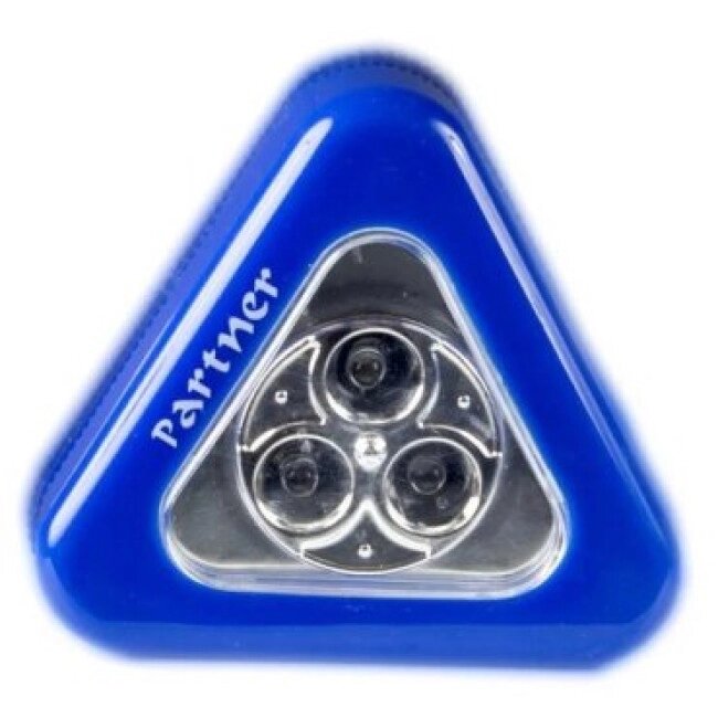 Фонарь Partner Backlight, 3 LED, голубой от компании ООО " Белтехноимпульс" - фото 1