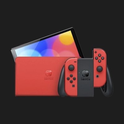 Игровая приставка Nintendo Switch OLED (Mario Red Edition) от компании ООО " Белтехноимпульс" - фото 1