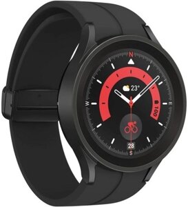 Смарт-часы Samsung Galaxy Watch 5 Pro 45 мм LTE (черный титан)