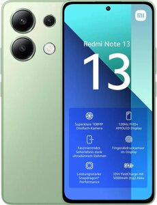 Смартфон Redmi Note 13 8GB/512GB с NFC международная версия (мятно-зеленый)