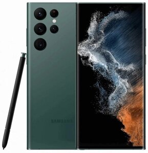 Смартфон Samsung Galaxy S22 Ultra 5G 12GB/256GB зеленый (SM-S908B/DS)