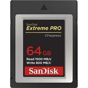 Карта памяти SanDisk Extreme Pro CFexpress Type B 64Gb (SDCFE-064G-GN4NN)