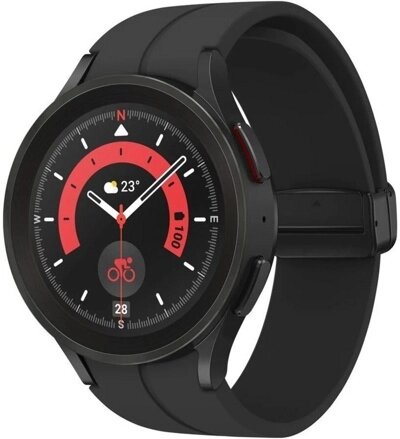 Смарт-часы Samsung Galaxy Watch 5 Pro 45 мм (черный титан) от компании ООО " Белтехноимпульс" - фото 1