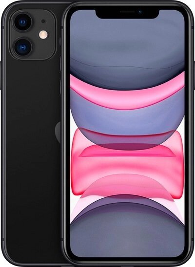 Смартфон Apple iPhone 11 128Gb Black от компании ООО " Белтехноимпульс" - фото 1