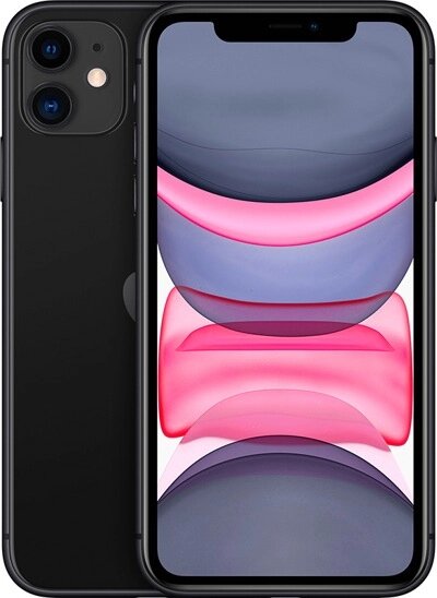 Смартфон Apple iPhone 11 64Gb Black от компании ООО " Белтехноимпульс" - фото 1