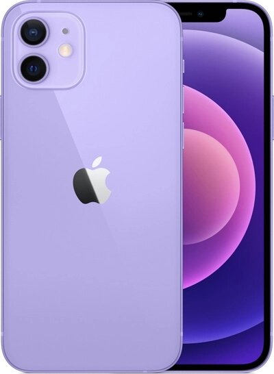 Смартфон Apple iPhone 12 64Gb Purple от компании ООО " Белтехноимпульс" - фото 1