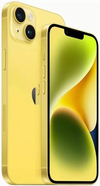 Смартфон Apple iPhone 14 128GB (желтый) от компании ООО " Белтехноимпульс" - фото 1