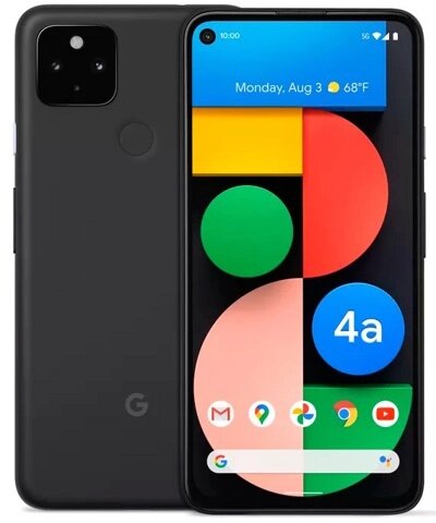 Смартфон Google Pixel 4a 5G черный от компании ООО " Белтехноимпульс" - фото 1