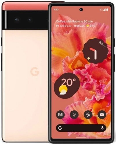 Смартфон Google Pixel 6 8/128 ГБ, Kinda Coral от компании ООО " Белтехноимпульс" - фото 1