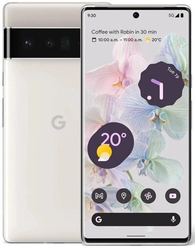 Смартфон Google Pixel 6 Pro 12/128 ГБ, Cloudy White от компании ООО " Открытые Предложения" - фото 1