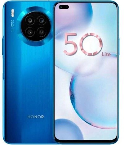 Смартфон HONOR 50 Lite 6GB/128GB (насыщенный синий) от компании ООО " Открытые Предложения" - фото 1