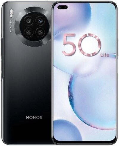 Смартфон HONOR 50 Lite 6GB/128GB (полночный черный) от компании ООО " Открытые Предложения" - фото 1