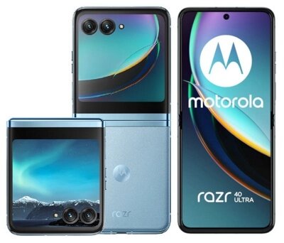 Смартфон Motorola Razr 40 Ultra 8GB/256GB (синий ледник) от компании ООО " Белтехноимпульс" - фото 1