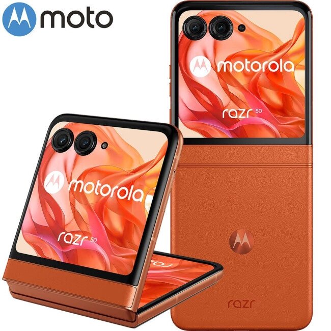 Смартфон Motorola Razr 50 8GB/256GB (оранжевый) от компании ООО " Белтехноимпульс" - фото 1