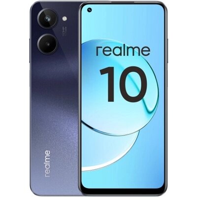 Смартфон Realme 10 4G 4GB/128GB черный (международная версия) от компании ООО " Белтехноимпульс" - фото 1