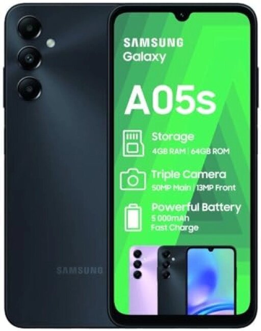 Смартфон Samsung Galaxy A05s SM-A057F/DS 4GB/128GB (черный) от компании ООО " Белтехноимпульс" - фото 1