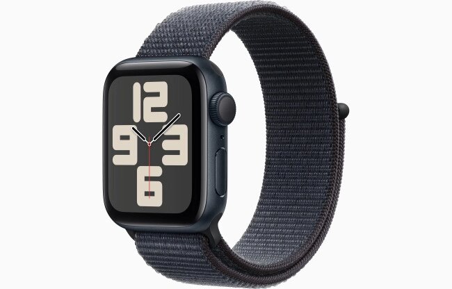 Умные часы Apple Watch SE 2024 GPS 40mm Midnight Aluminium Case with Ink Sport Loop MXEA3 от компании ООО " Белтехноимпульс" - фото 1