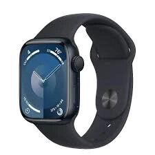 Умные часы Apple Watch Series 9 41 мм (алюминиевый корпус, полуночный/полуночный, спортивный силиконовый ремешок M/L) от компании ООО " Белтехноимпульс" - фото 1
