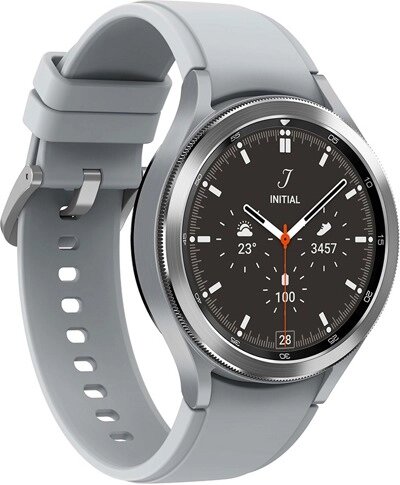Умные часы Samsung Galaxy Watch4 Classic 46мм LTE (серебро) от компании ООО " Открытые Предложения" - фото 1