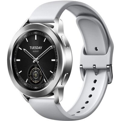 Умные часы Xiaomi Watch S3 M2323W1 (серебристый/серый, международная версия) от компании ООО " Белтехноимпульс" - фото 1