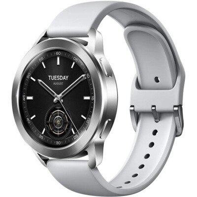 Xiaomi Watch S3 M2323W1 (серебристый/серый, международная версия) от компании ООО " Белтехноимпульс" - фото 1