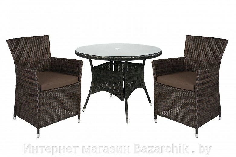 13323/1269 Комплект садовой мебели из ротанга Garden4you WICKER (4 кресла) от компании Интернет магазин Bazarchik . by - фото 1