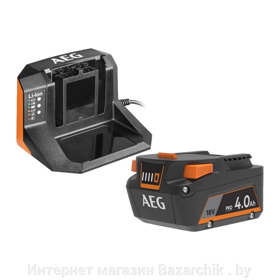 Аккумулятор AEG SET L1820S с зарядным устройством от компании Интернет магазин Bazarchik . by - фото 1