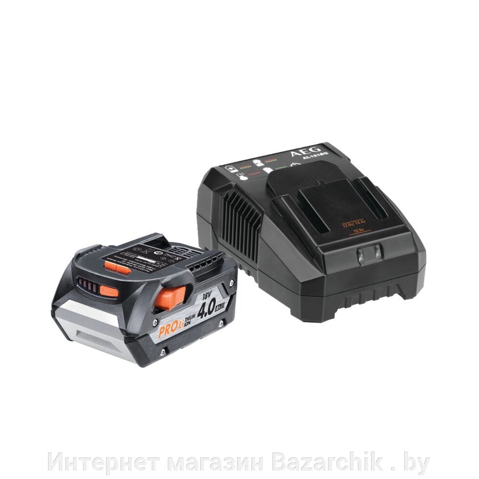 Аккумулятор AEG SET L1840AL с зарядным устройством от компании Интернет магазин Bazarchik . by - фото 1