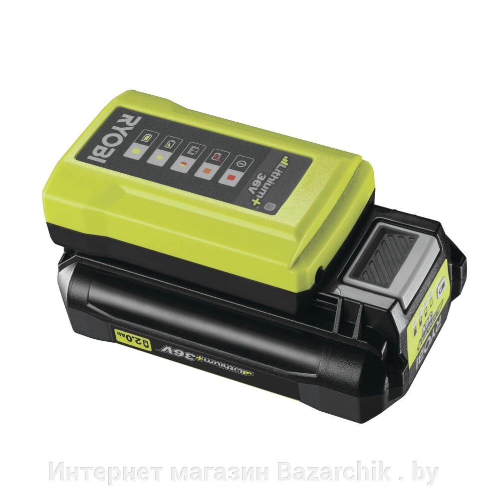 Аккумулятор с зарядным устройством RYOBI RY36BC17A-120 от компании Интернет магазин Bazarchik . by - фото 1