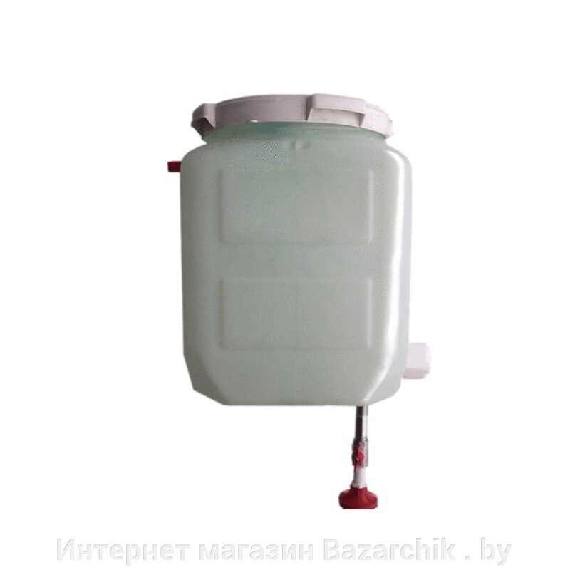 Бак для душа с подогревом Садко 50 л. с терморегулятором от компании Интернет магазин Bazarchik . by - фото 1