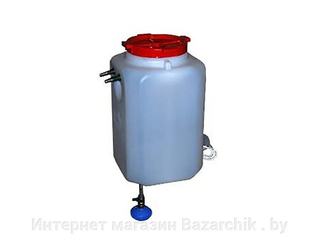 Бак для душа с подогревом Садко 90 л. с терморегулятором от компании Интернет магазин Bazarchik . by - фото 1