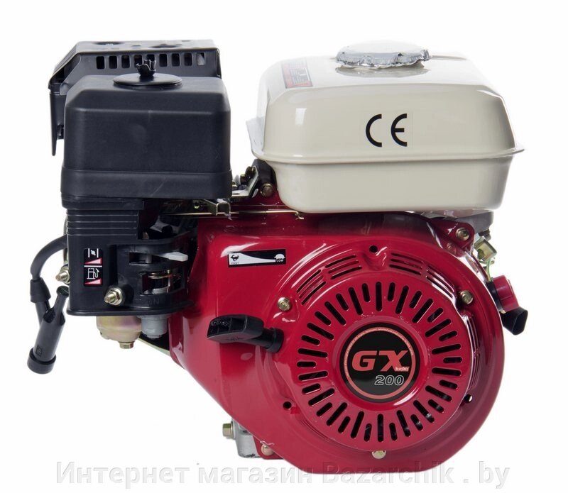 Бензиновый двигатель Zigzag GX 200 (SR170F/P) от компании Интернет магазин Bazarchik . by - фото 1