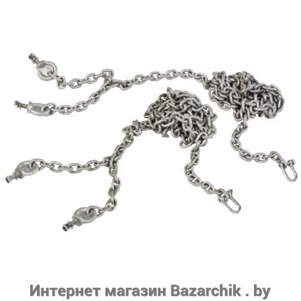 Цепь для качелей KBT 2 м/звено 5 мм/оцинк. сталь (арт. 123.080.085.001) от компании Интернет магазин Bazarchik . by - фото 1